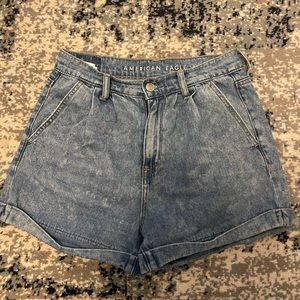 American Eagle Denim Mom Shorts
